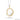 9K White & Yellow Gold Icon & Diva Jewellery Pendant - EDJPLUNA/002