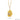 18K Yellow Gold Australian Nugget Jewellery Pendant - EDJPNUG/024