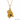 Australian Gold Nugget Jewellery 18 K Yellow Gold Diamond Pendant - EDJPNUG/097