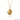 Australian Gold Nugget Jewellery 18 K Yellow Gold Diamond Pendant - EDJPNUG/225