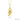 Australian Gold Nugget Jewellery 18 K Yellow Gold Diamond Pendant - EDJPNUG/226
