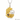 Australian Gold Nugget Jewellery 18 K Two Tone Diamond Pendant - EDJPNUG/235