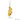 Australian Gold Nugget Jewellery 18 K Two Tone Diamond Pendant - EDJPNUG/238