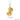 Australian Gold Nugget Jewellery 18 K Two Tone Diamond Pendant - EDJPNUG/260