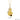 Australian Gold Nugget Jewellery 18 K Yellow Gold Diamond Pendant - EDJPNUG/268