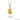Australian Gold Nugget Jewellery 18 K Two Tone Diamond Pendant - EDJPNUG/275