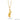 Australian Gold Nugget Jewellery 18 K Yellow Gold Diamond Pendant - EDJPNUG/190