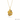 Australian Gold Nugget Jewellery 18 K Yellow Gold Diamond Pendant - EDJPNUG/269