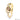 Champagne Diamond 9 K Yellow Gold Ring - EDJR080Y/012