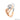 18K White & Rose Gold Icon & Diva Jewellery Rings - EDJR081/002